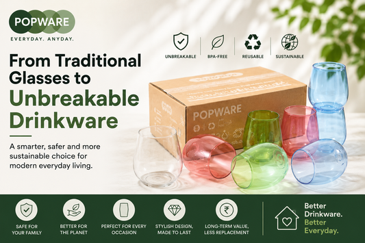 From Traditional Glasses to Unbreakable Drinkware: A Founder's Perspective on the Future of Everyday Drinking