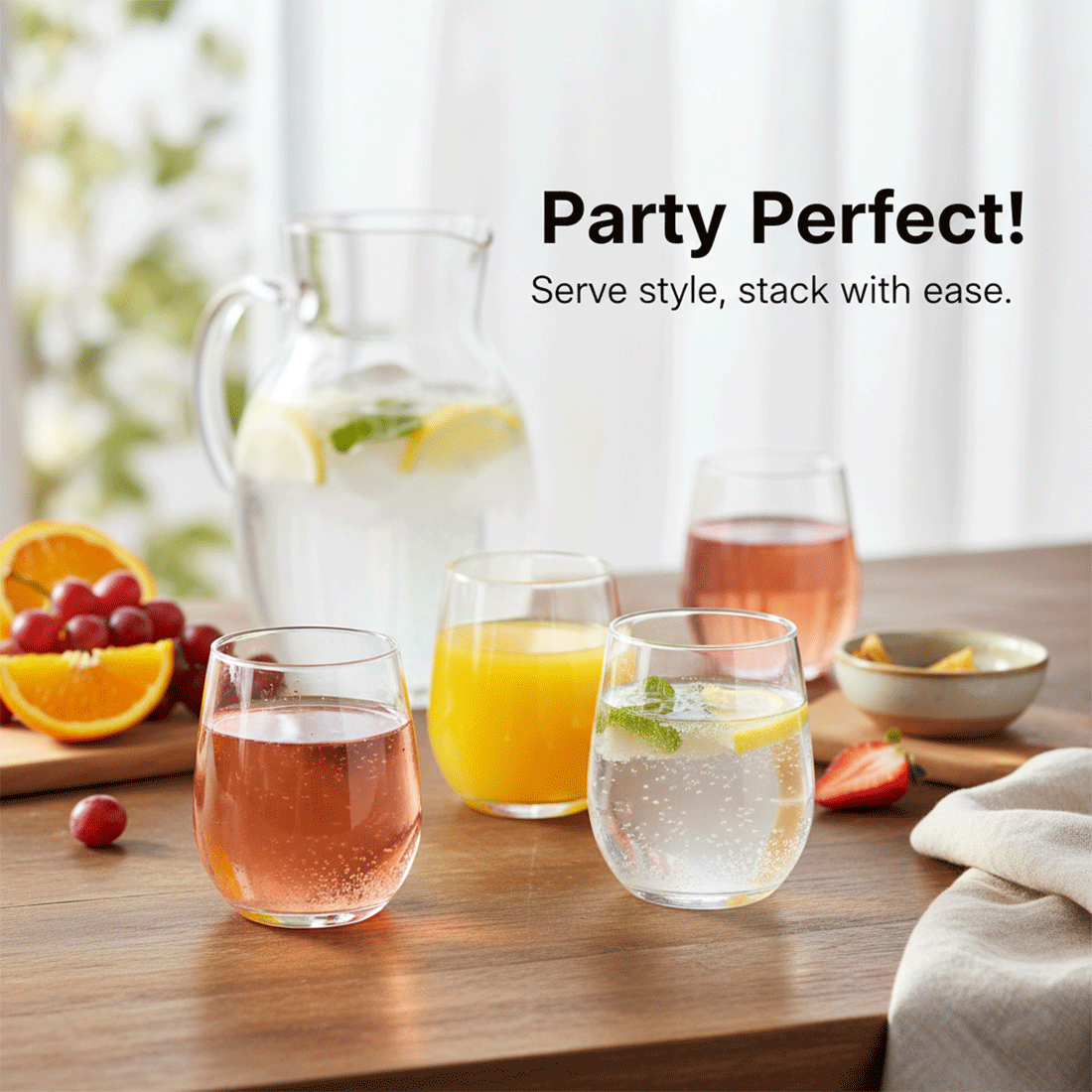 POPWARE 400ml Vino Cups