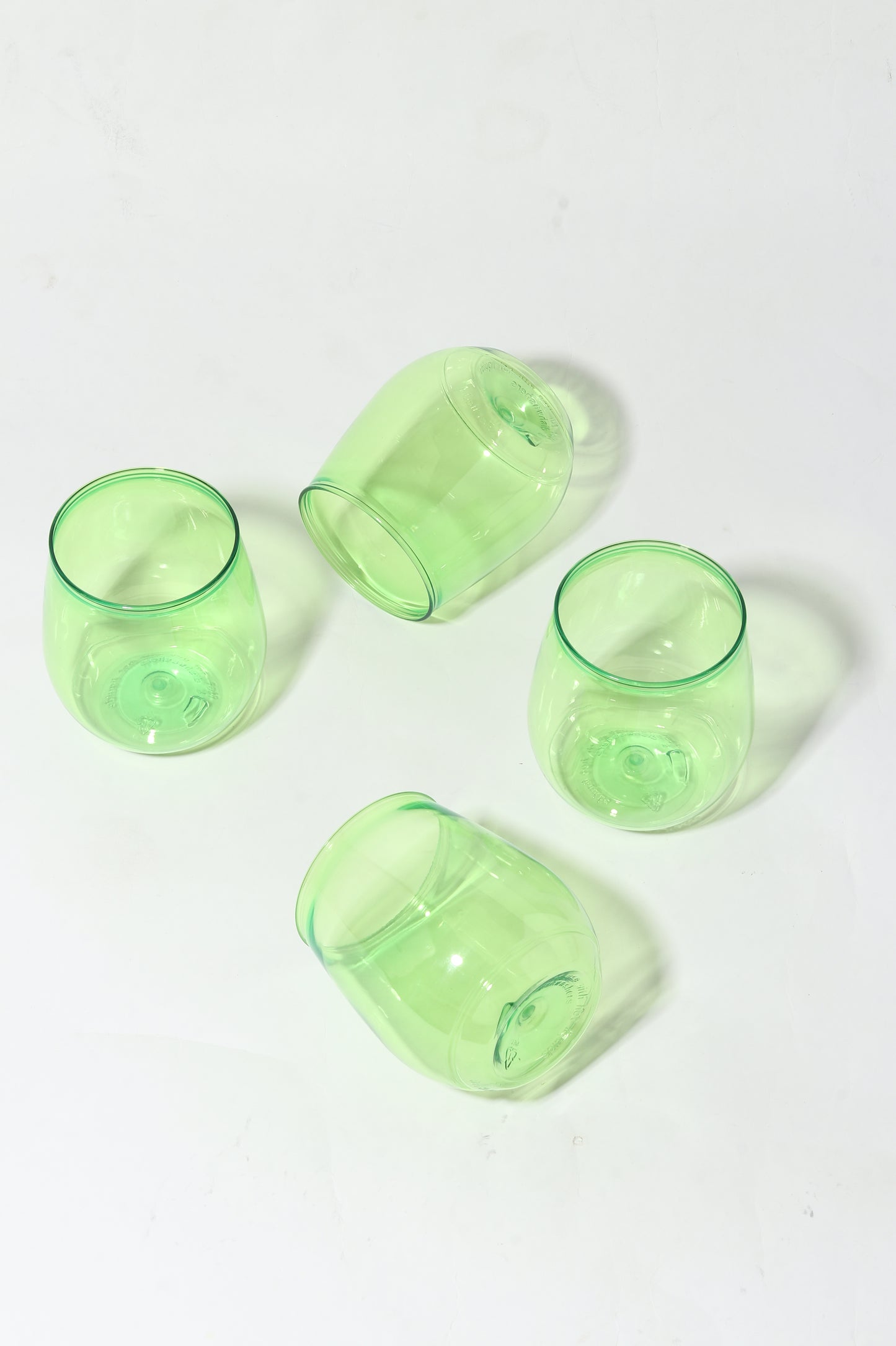 Green Color - 400ml Vino Cups