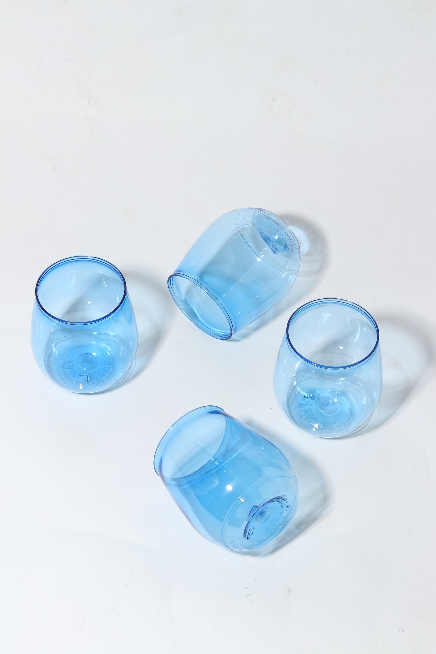 Blue Color - 400ml Vino Cups