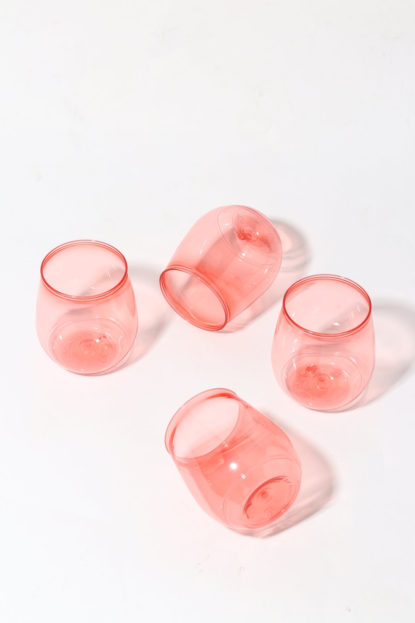 Red Color - 400ml Vino Cups