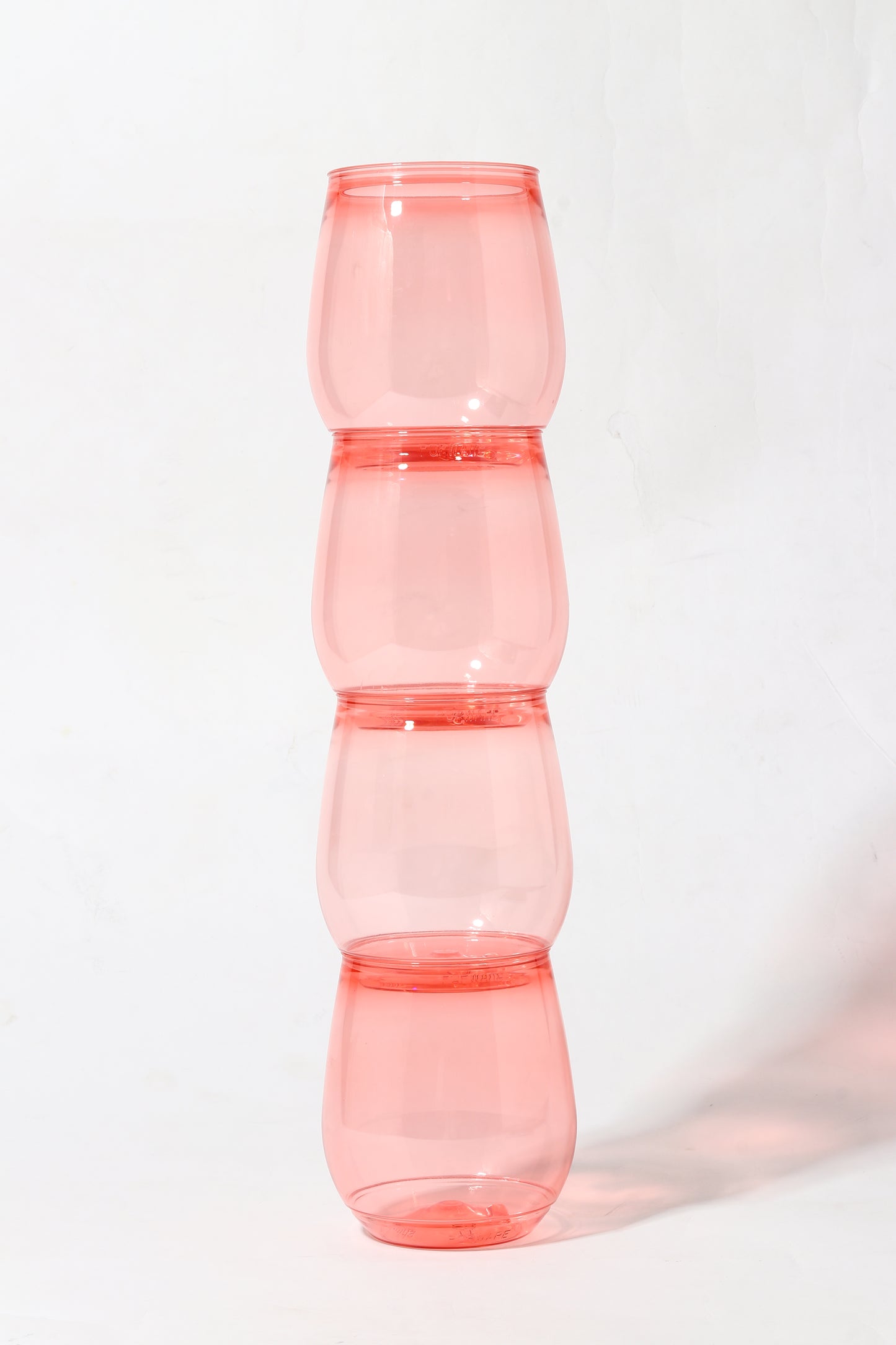 Red Color - 400ml Vino Cups