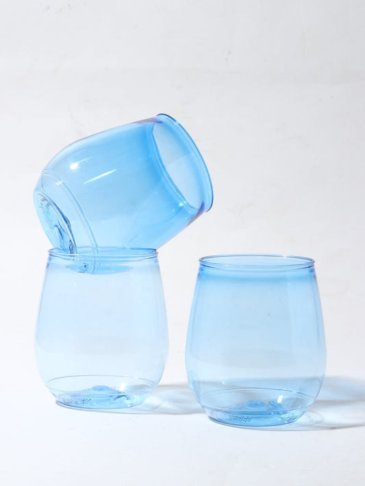 Blue Color - 400ml Vino Cups