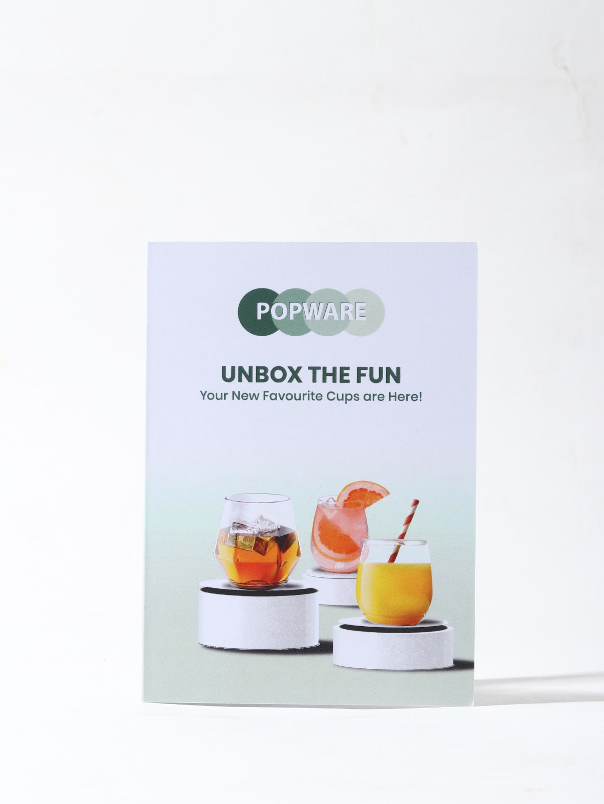 Green Color - 400ml Vino Cups