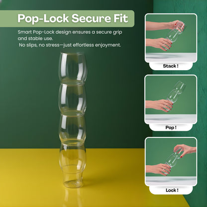 POPWARE 500ml Pint Cups