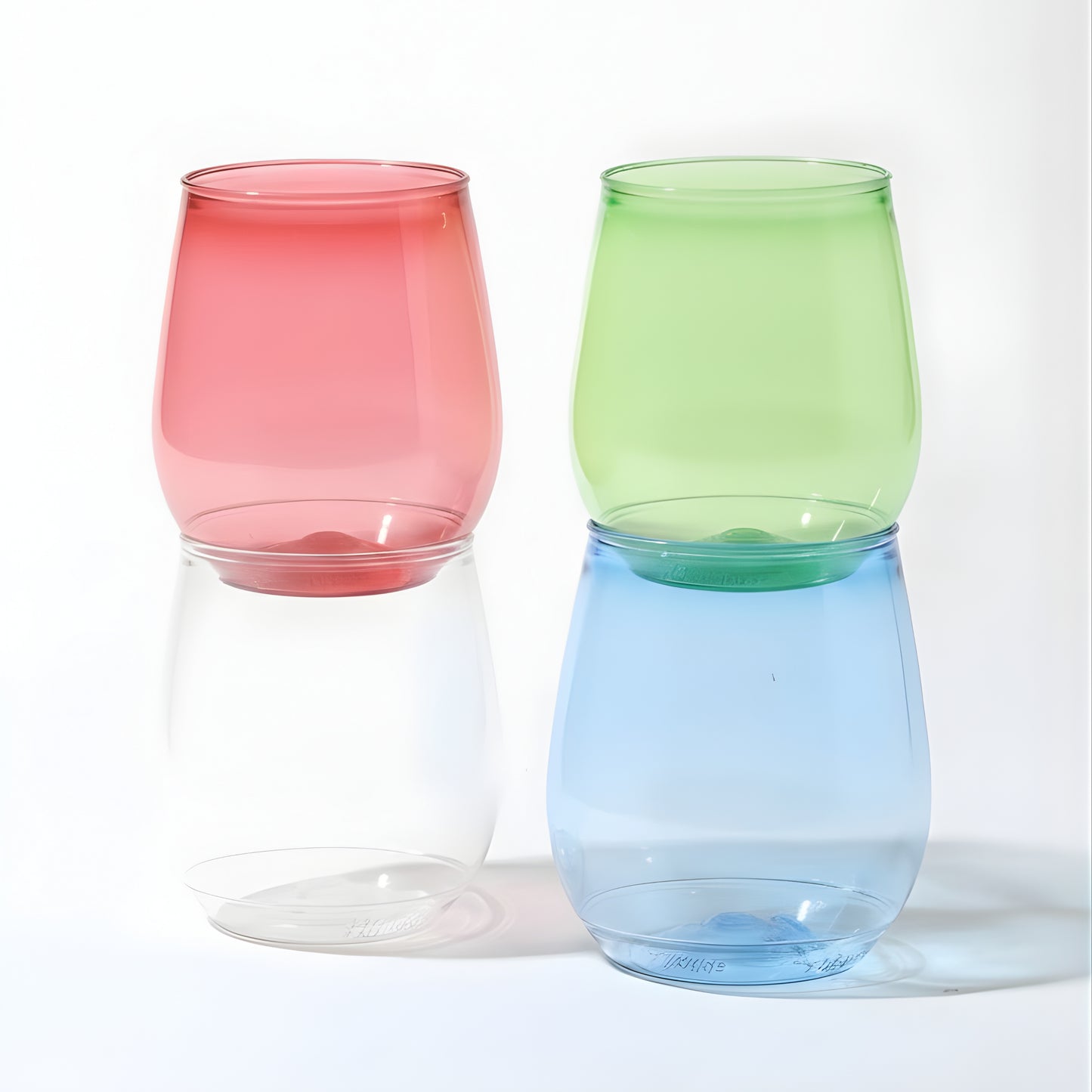 Colourful Set- 400ml Vino Cups