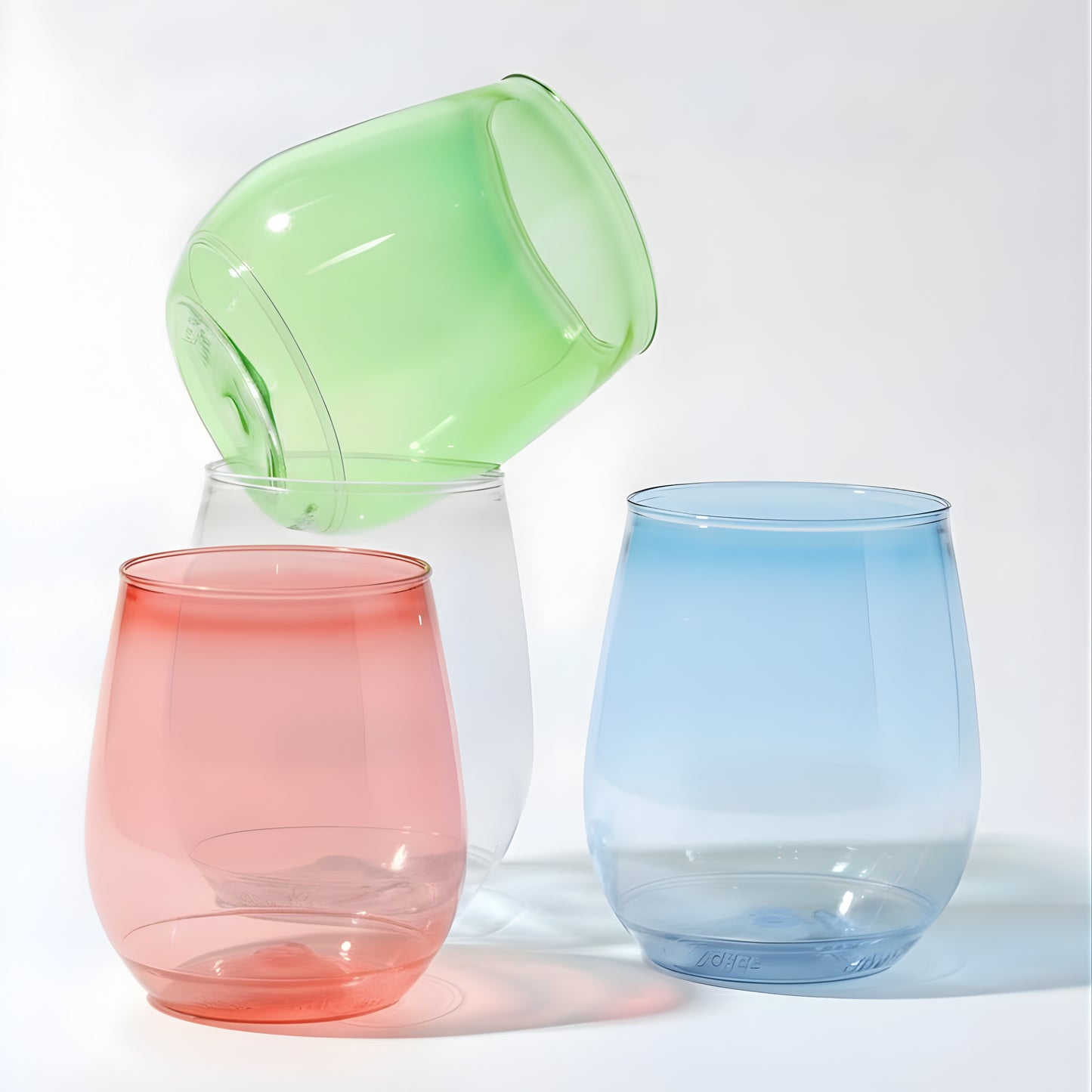 Colourful Set- 400ml Vino Cups
