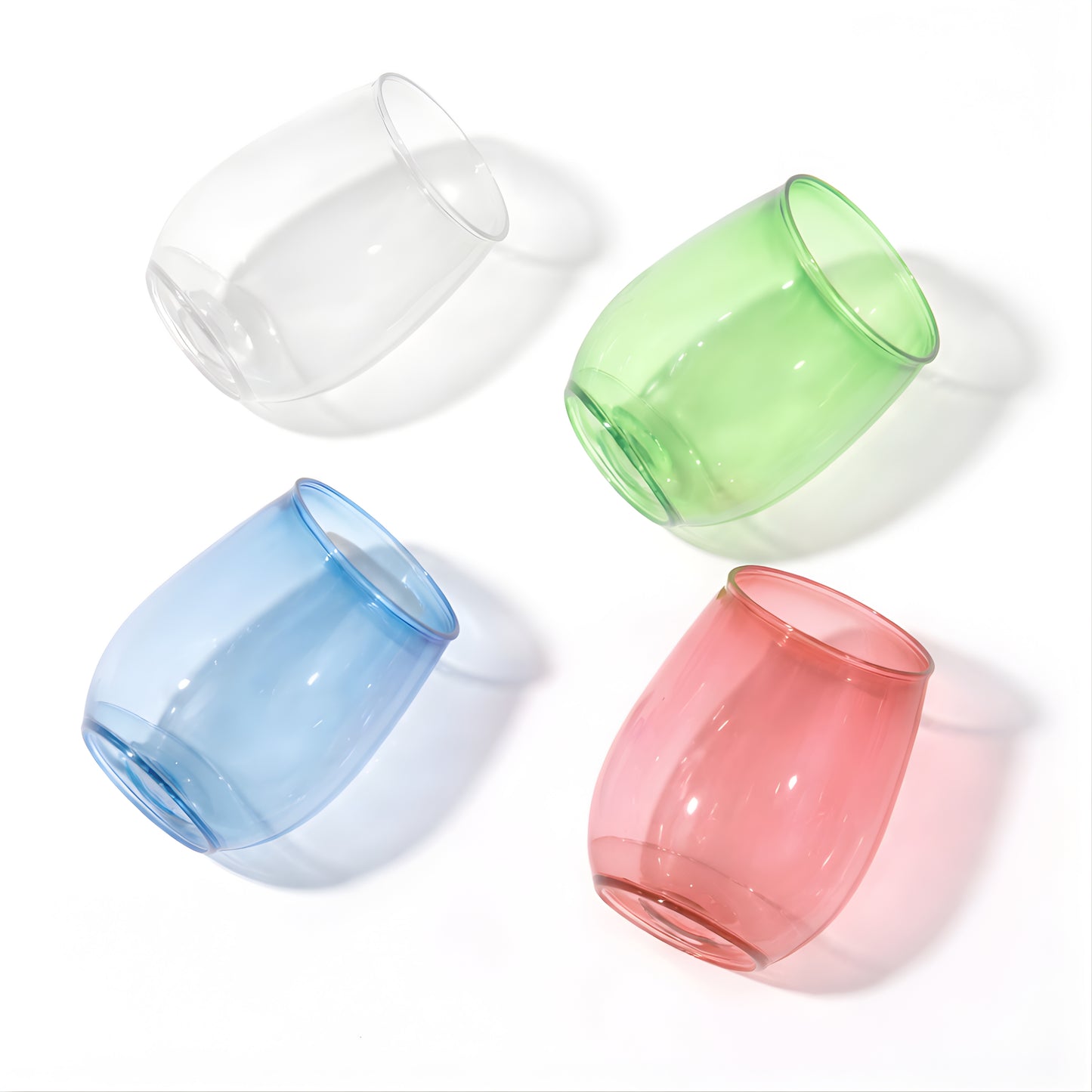 Colourful Set- 400ml Vino Cups
