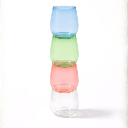 Colourful Set- 400ml Vino Cups