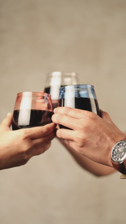 Green Color - 400ml Vino Cups