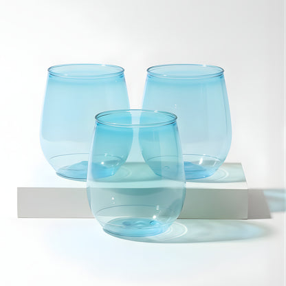 Blue Color - 400ml Vino Cups