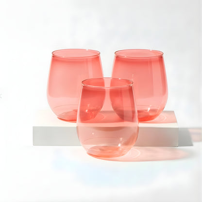 Red Color - 400ml Vino Cups