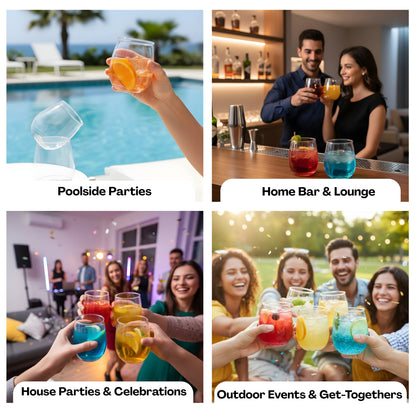 POPWARE 400ml Vino Cups